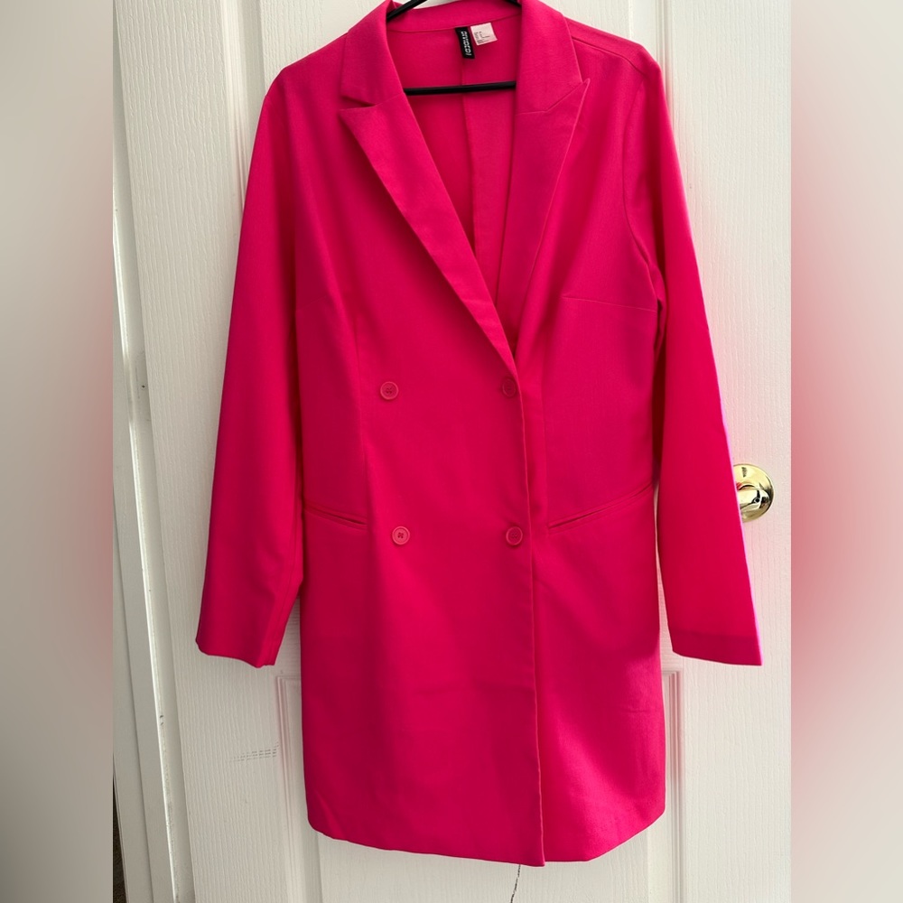 H and M Divided Pink blazer